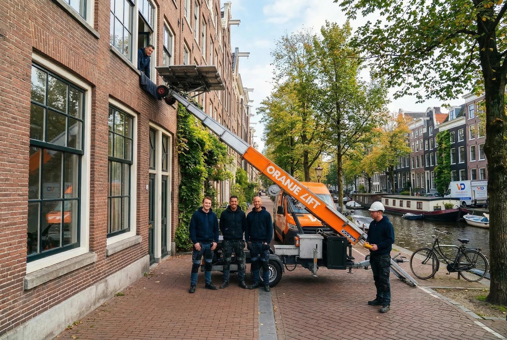 Professionele verhuislift Barendrecht